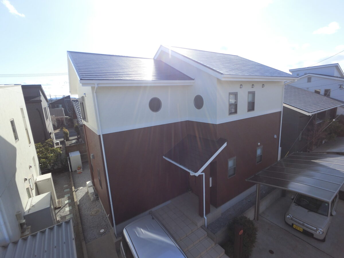 宮崎市K様邸 【屋根・外壁塗装工事】