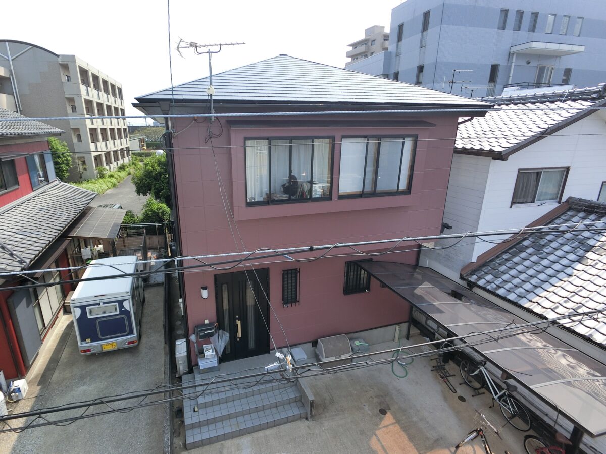 宮崎市M様邸　屋根・外壁塗装工事
