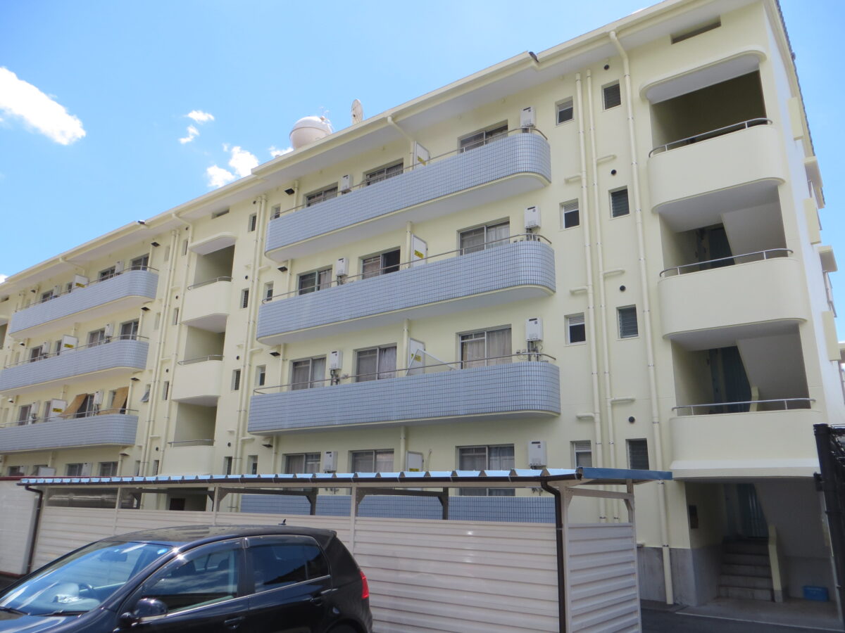 集合住宅【外壁・屋根・高架水槽等 塗装工事】