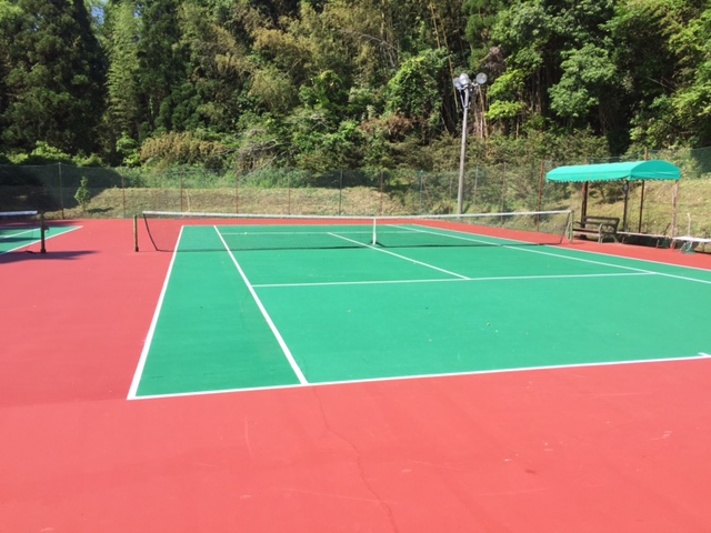 スポーツ施設【テニスコート 塗装工事】