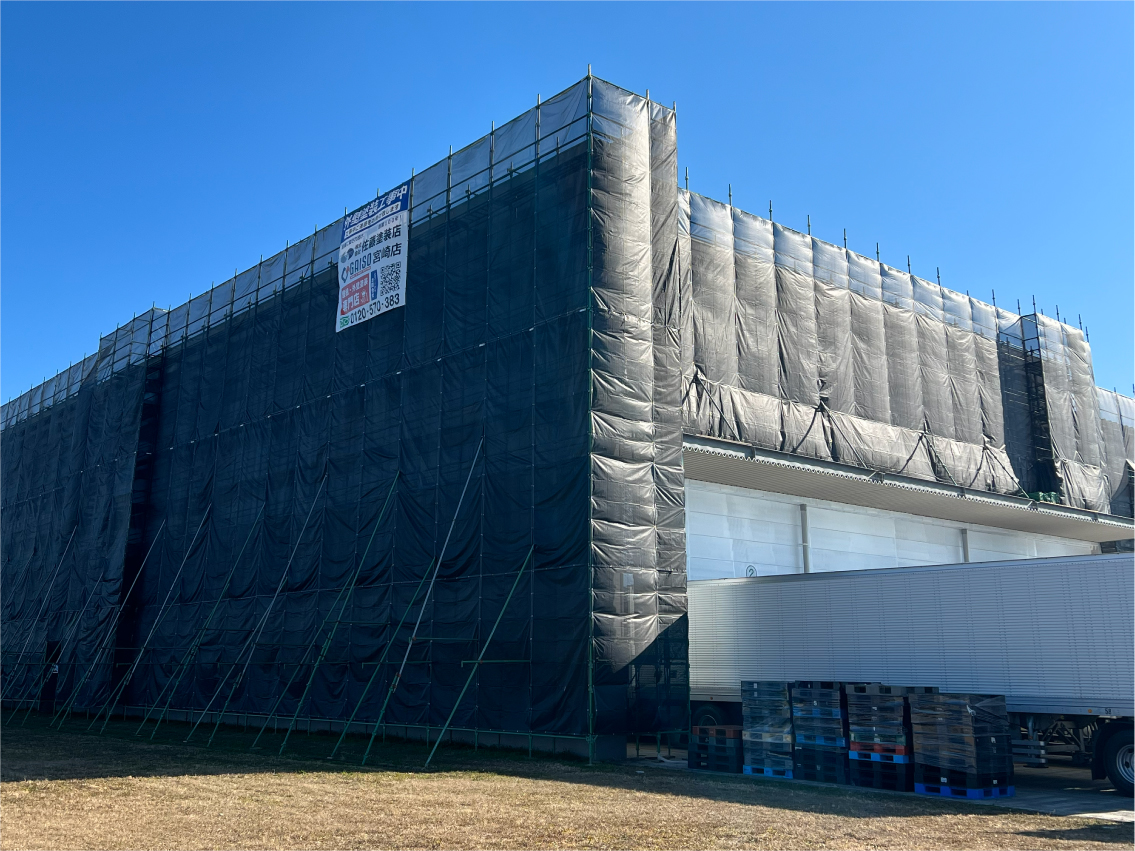 県内某施設の施工状況をお送りいたします！