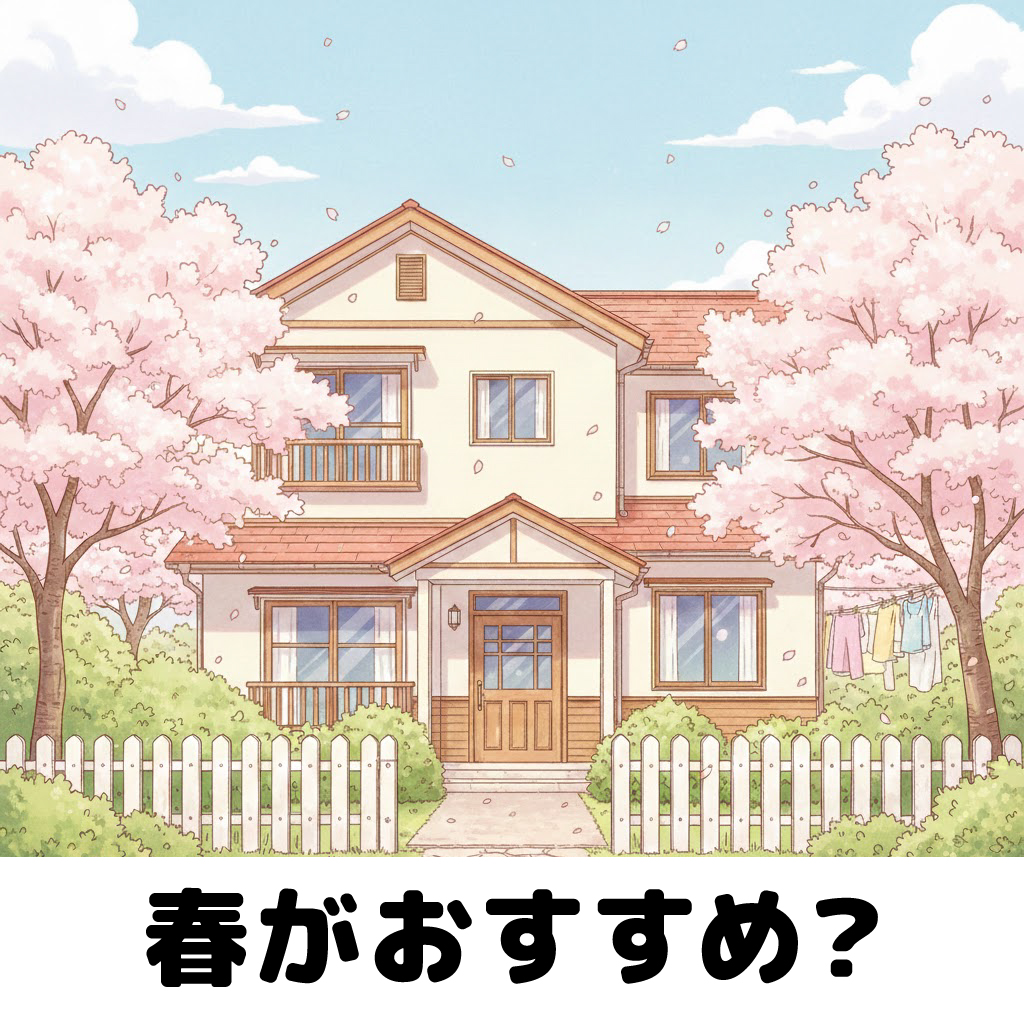 塗装工事…やるなら春がいいって本当？