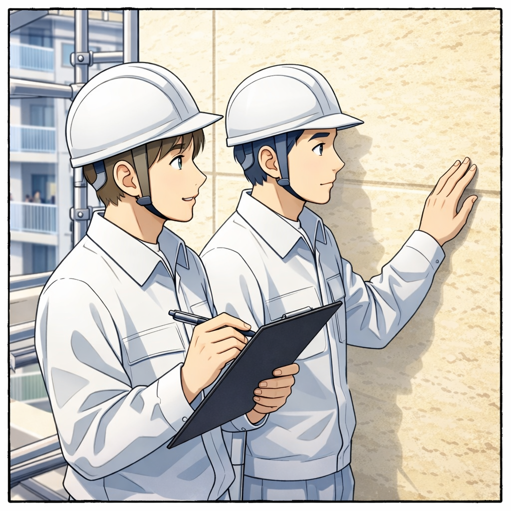 マンション大規模修繕後のアフター点検を実施しました！