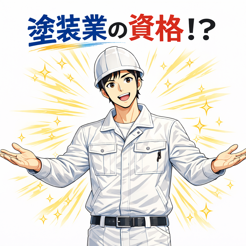 塗装会社で「持っていると頼もしい資格」