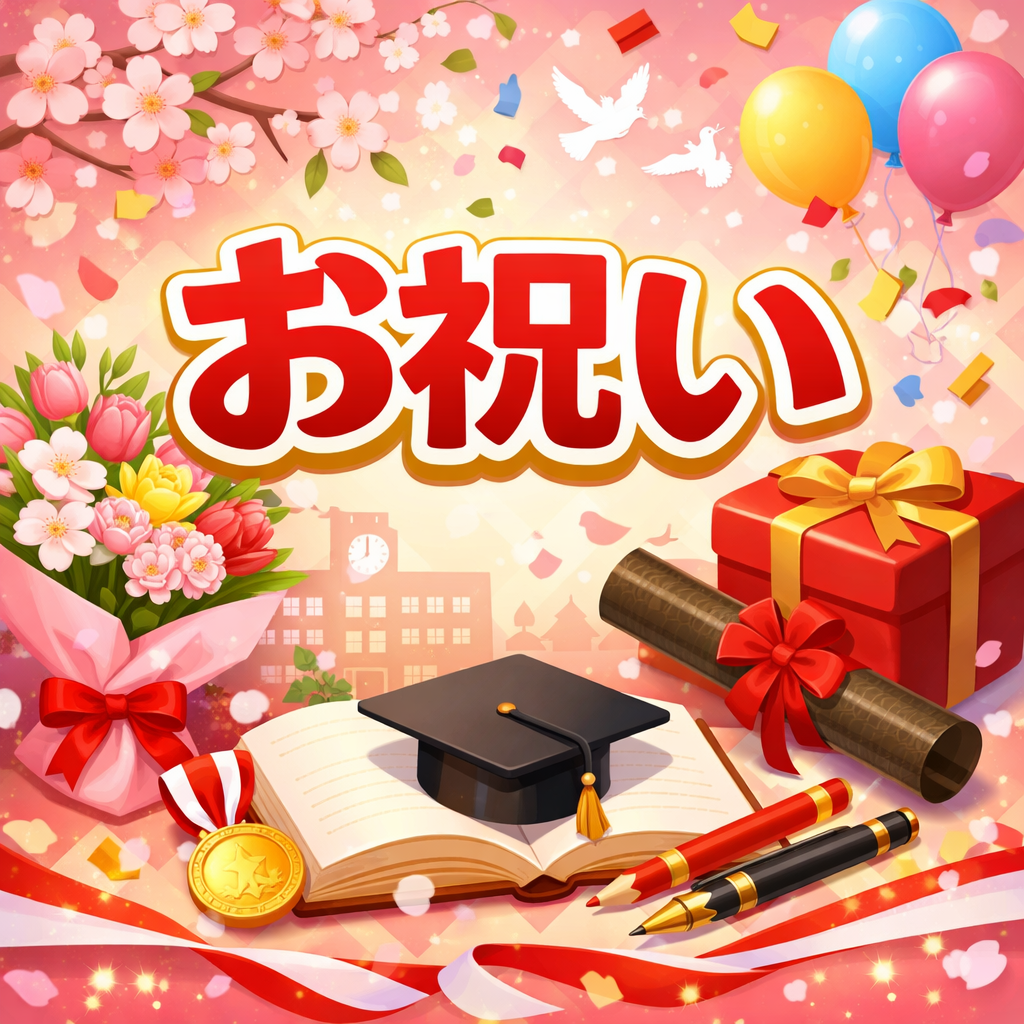 新入学の季節に、あたたかいお祝いを