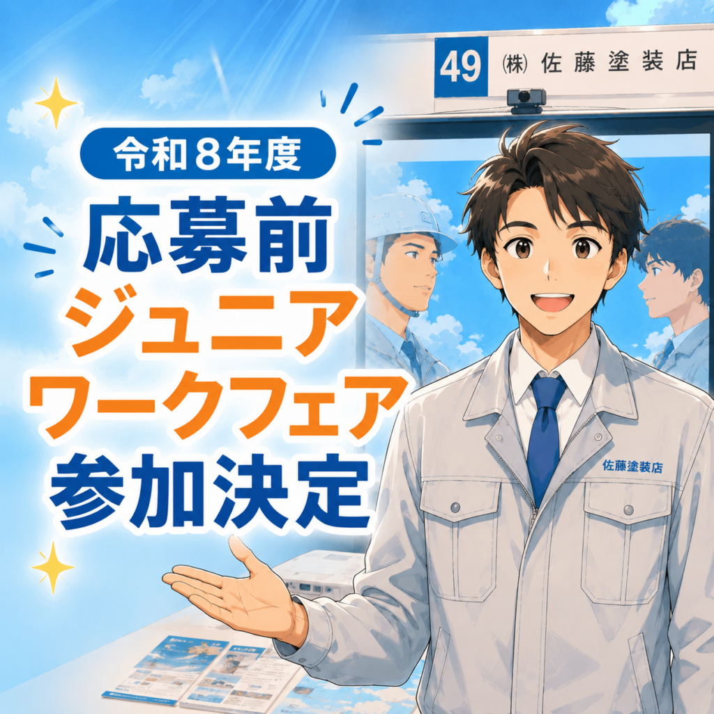 「令和8年度 応募前ジュニアワークフェア」参加決定！