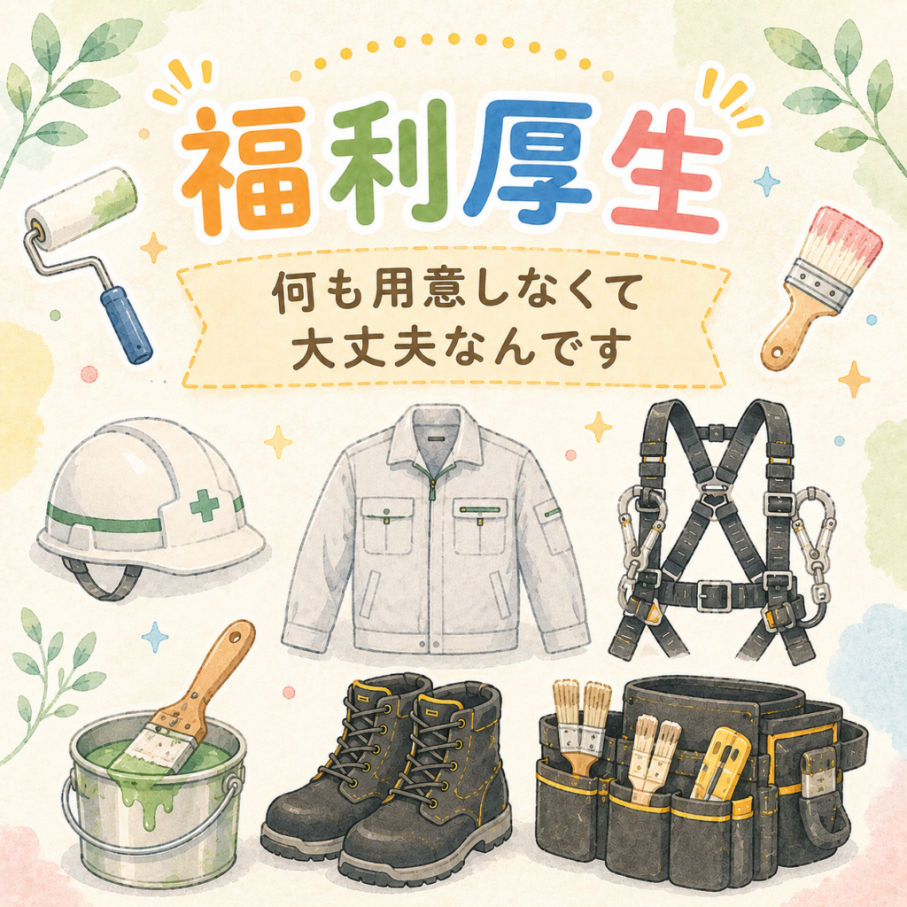 空調服だけじゃありません！当社の支給用品をご紹介