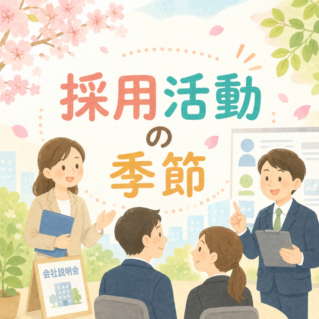 採用活動の季節がやってきました！