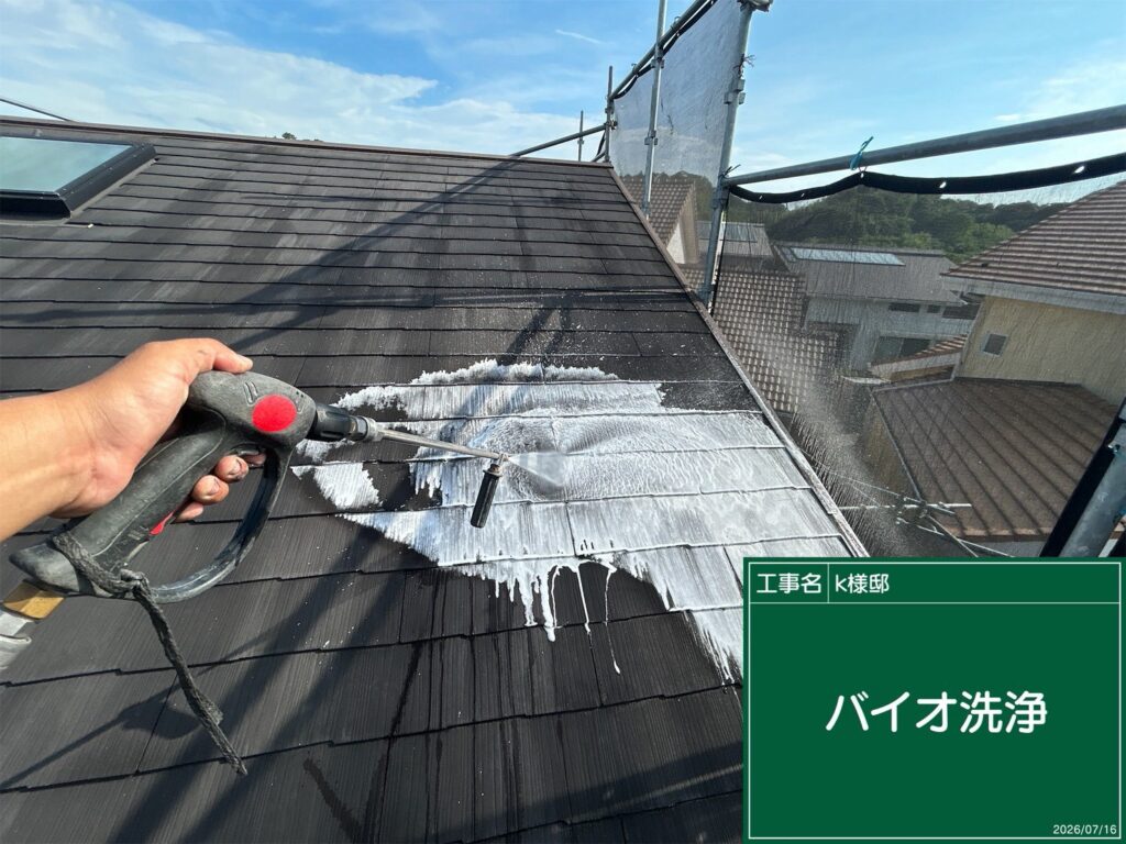 バイオ洗浄状況