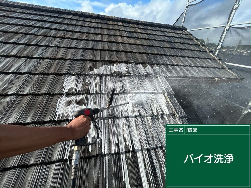 バイオ洗浄状況