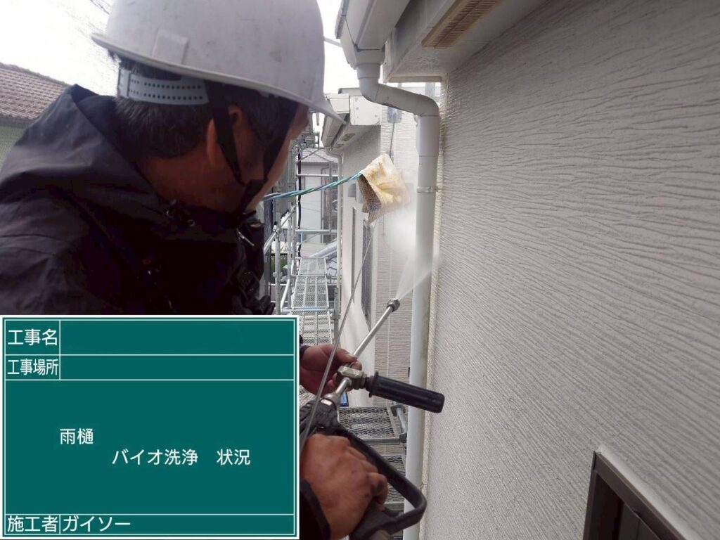 バイオ洗浄状況
