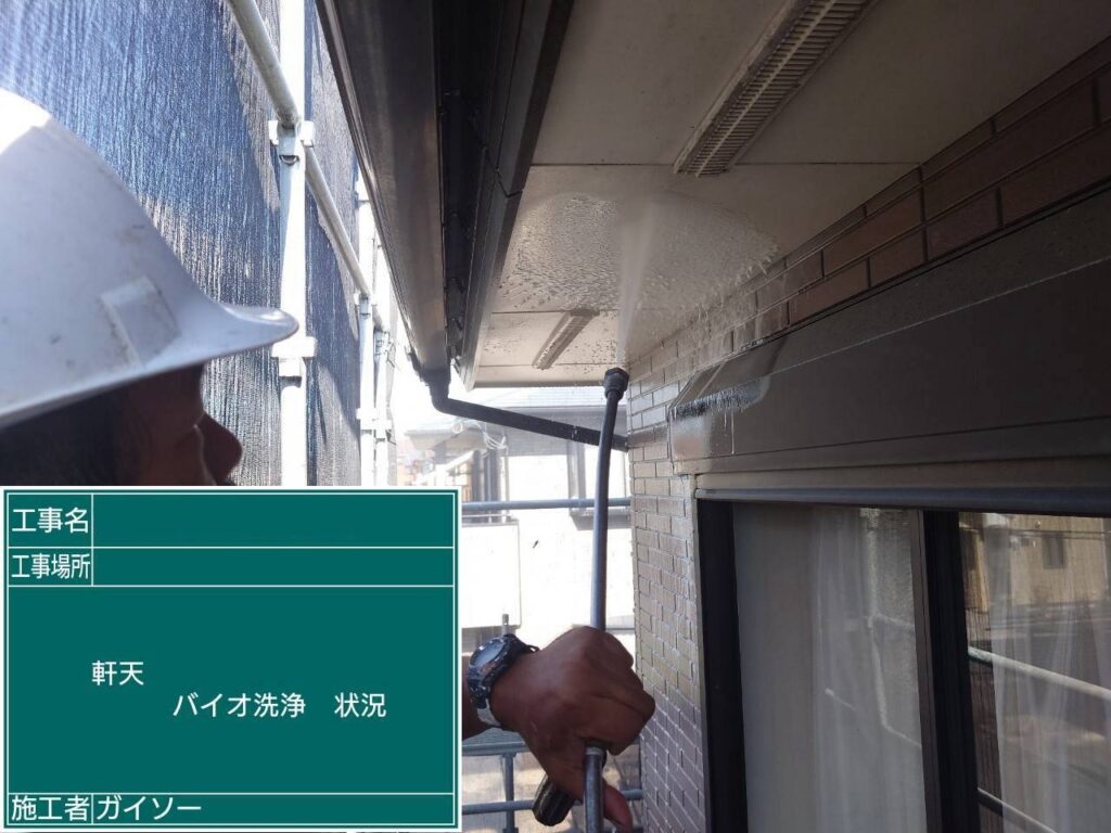 バイオ洗浄状況