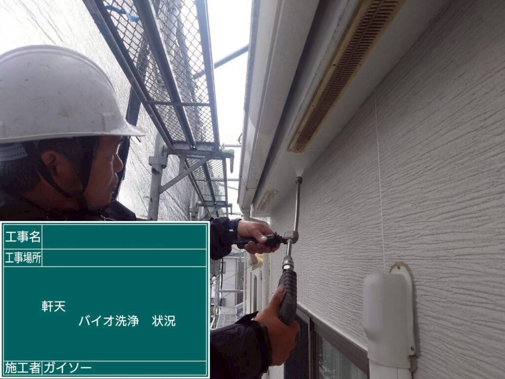 バイオ洗浄状況