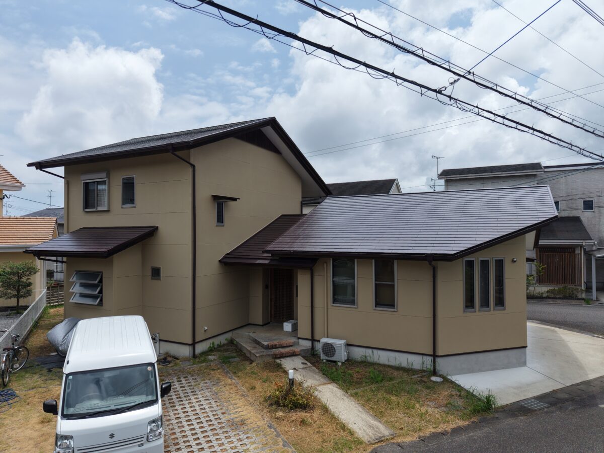 落ち着いたベージュが彩る、統一感のある住まい