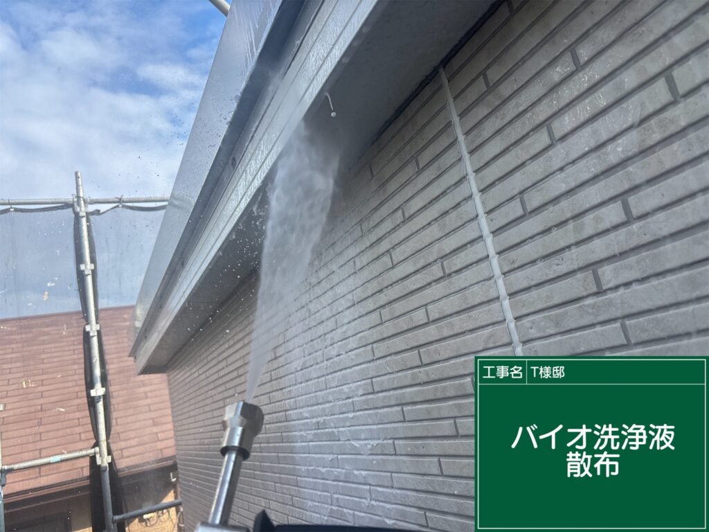 バイオ洗浄状況