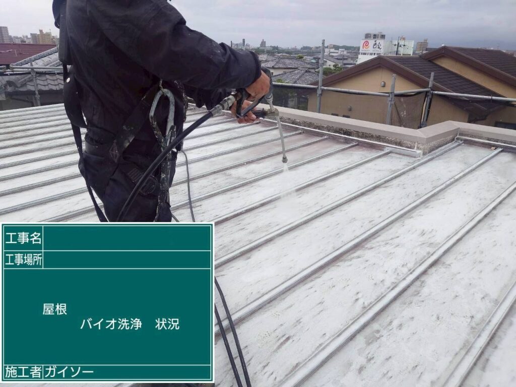 バイオ洗浄状況