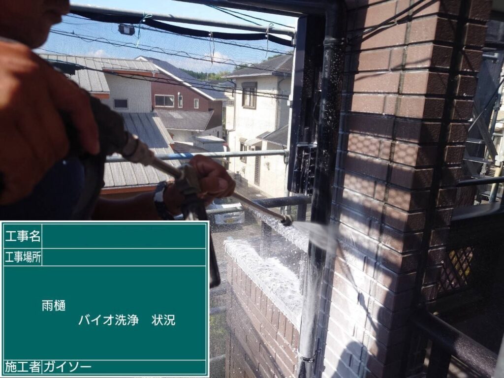 バイオ洗浄状況