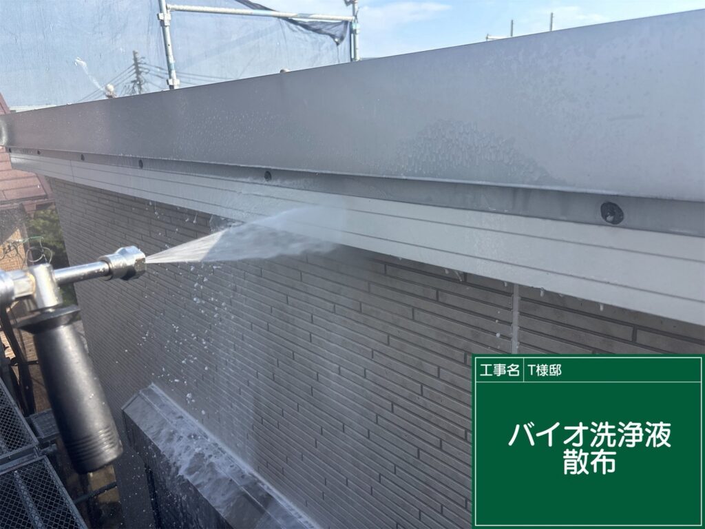 バイオ洗浄状況
